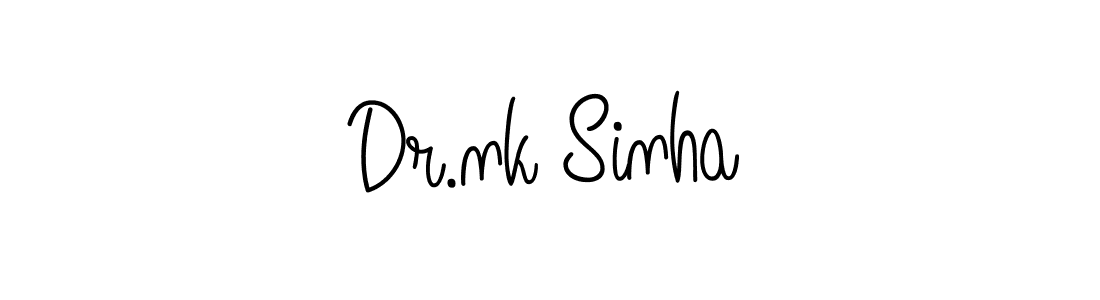 How to make Dr.nk Sinha signature? Angelique-Rose-font-FFP is a professional autograph style. Create handwritten signature for Dr.nk Sinha name. Dr.nk Sinha signature style 5 images and pictures png