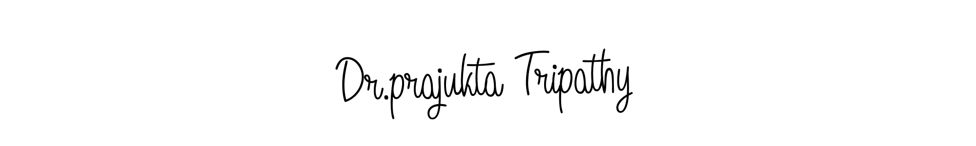 Make a short Dr.prajukta Tripathy signature style. Manage your documents anywhere anytime using Angelique-Rose-font-FFP. Create and add eSignatures, submit forms, share and send files easily. Dr.prajukta Tripathy signature style 5 images and pictures png