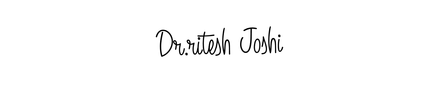 Also You can easily find your signature by using the search form. We will create Dr.ritesh Joshi name handwritten signature images for you free of cost using Angelique-Rose-font-FFP sign style. Dr.ritesh Joshi signature style 5 images and pictures png