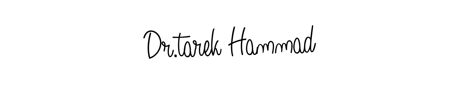 Dr.tarek Hammad stylish signature style. Best Handwritten Sign (Angelique-Rose-font-FFP) for my name. Handwritten Signature Collection Ideas for my name Dr.tarek Hammad. Dr.tarek Hammad signature style 5 images and pictures png