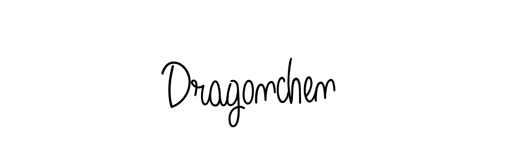 Dragonchen stylish signature style. Best Handwritten Sign (Angelique-Rose-font-FFP) for my name. Handwritten Signature Collection Ideas for my name Dragonchen. Dragonchen signature style 5 images and pictures png