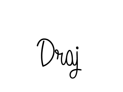 Also we have Draj name is the best signature style. Create professional handwritten signature collection using Angelique-Rose-font-FFP autograph style. Draj signature style 5 images and pictures png