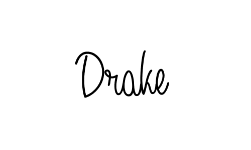 Best and Professional Signature Style for Drake. Angelique-Rose-font-FFP Best Signature Style Collection. Drake signature style 5 images and pictures png