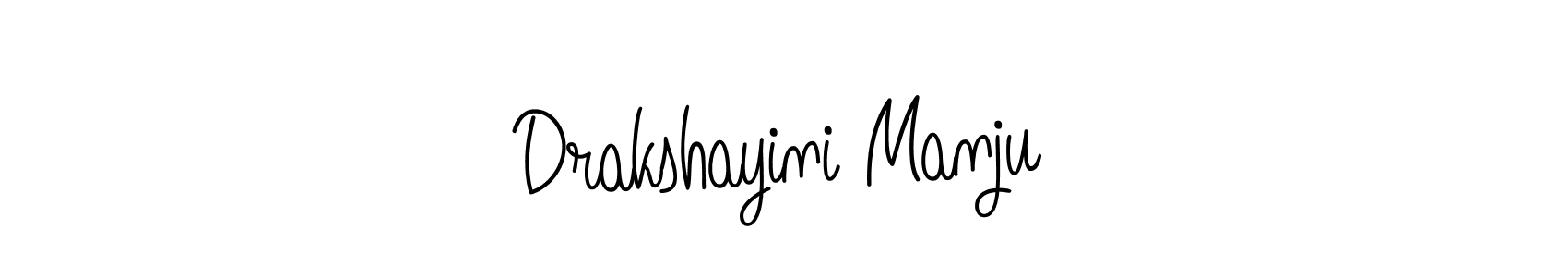 Similarly Angelique-Rose-font-FFP is the best handwritten signature design. Signature creator online .You can use it as an online autograph creator for name Drakshayini Manju. Drakshayini Manju signature style 5 images and pictures png