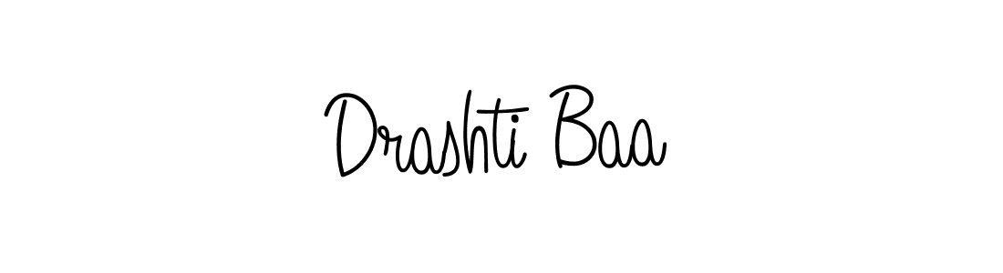 It looks lik you need a new signature style for name Drashti Baa. Design unique handwritten (Angelique-Rose-font-FFP) signature with our free signature maker in just a few clicks. Drashti Baa signature style 5 images and pictures png