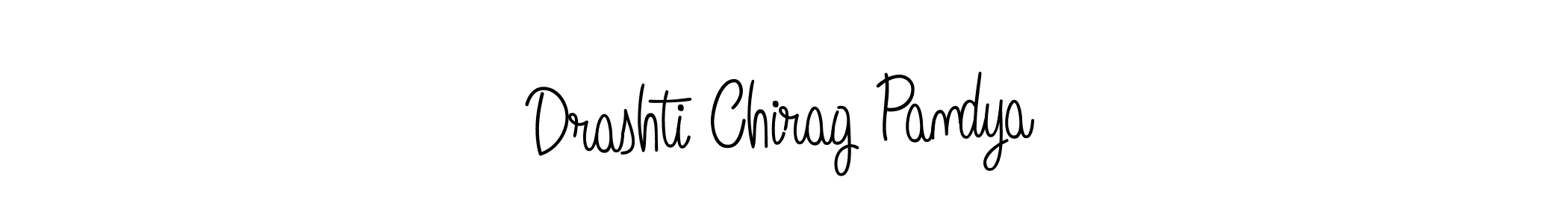Similarly Angelique-Rose-font-FFP is the best handwritten signature design. Signature creator online .You can use it as an online autograph creator for name Drashti Chirag Pandya. Drashti Chirag Pandya signature style 5 images and pictures png