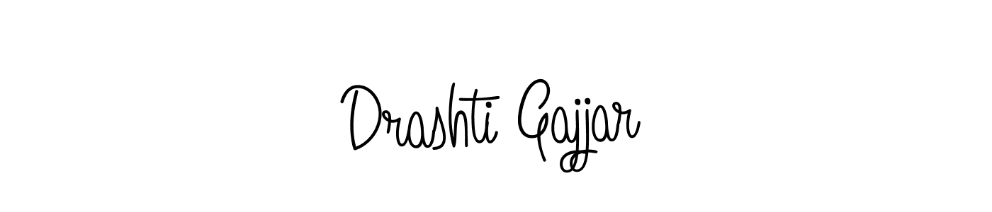 Make a beautiful signature design for name Drashti Gajjar. Use this online signature maker to create a handwritten signature for free. Drashti Gajjar signature style 5 images and pictures png