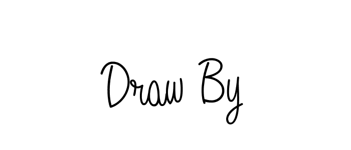 How to make Draw By name signature. Use Angelique-Rose-font-FFP style for creating short signs online. This is the latest handwritten sign. Draw By signature style 5 images and pictures png