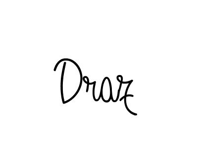 How to Draw Draz signature style? Angelique-Rose-font-FFP is a latest design signature styles for name Draz. Draz signature style 5 images and pictures png