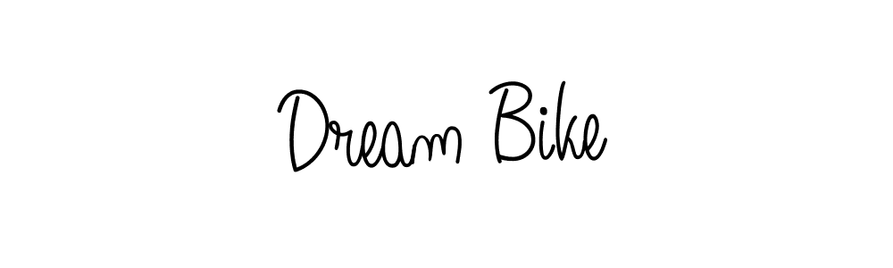 How to make Dream Bike signature? Angelique-Rose-font-FFP is a professional autograph style. Create handwritten signature for Dream Bike name. Dream Bike signature style 5 images and pictures png