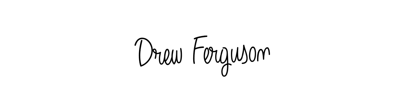 Similarly Angelique-Rose-font-FFP is the best handwritten signature design. Signature creator online .You can use it as an online autograph creator for name Drew Ferguson. Drew Ferguson signature style 5 images and pictures png
