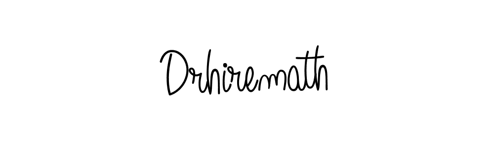 Make a beautiful signature design for name Drhiremath. Use this online signature maker to create a handwritten signature for free. Drhiremath signature style 5 images and pictures png