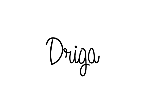 How to Draw Driga signature style? Angelique-Rose-font-FFP is a latest design signature styles for name Driga. Driga signature style 5 images and pictures png