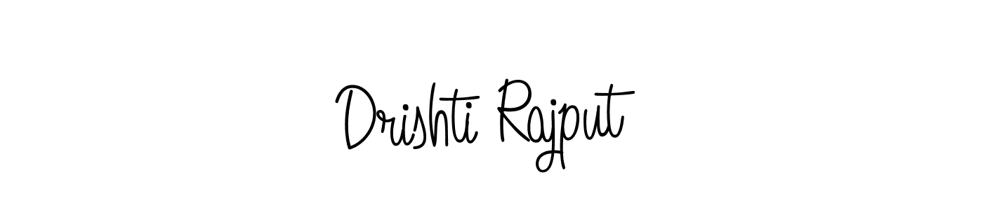 Angelique-Rose-font-FFP is a professional signature style that is perfect for those who want to add a touch of class to their signature. It is also a great choice for those who want to make their signature more unique. Get Drishti Rajput name to fancy signature for free. Drishti Rajput signature style 5 images and pictures png