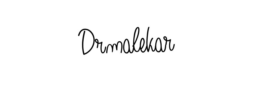 Create a beautiful signature design for name Drmalekar. With this signature (Angelique-Rose-font-FFP) fonts, you can make a handwritten signature for free. Drmalekar signature style 5 images and pictures png