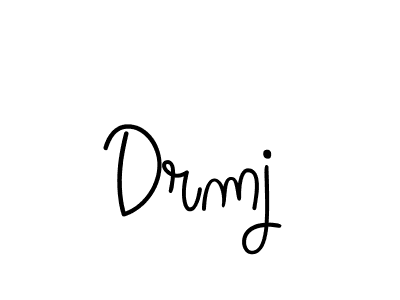 Create a beautiful signature design for name Drmj. With this signature (Angelique-Rose-font-FFP) fonts, you can make a handwritten signature for free. Drmj signature style 5 images and pictures png