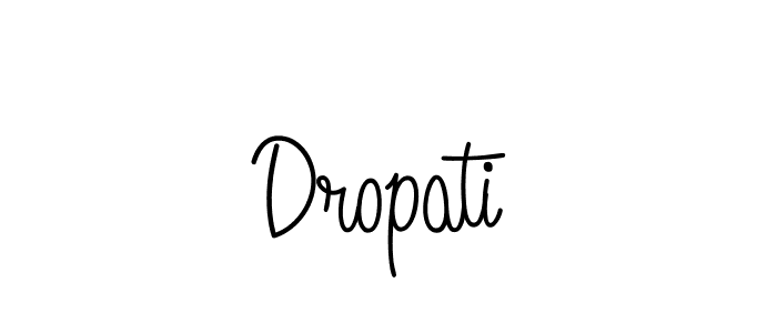 It looks lik you need a new signature style for name Dropati. Design unique handwritten (Angelique-Rose-font-FFP) signature with our free signature maker in just a few clicks. Dropati signature style 5 images and pictures png