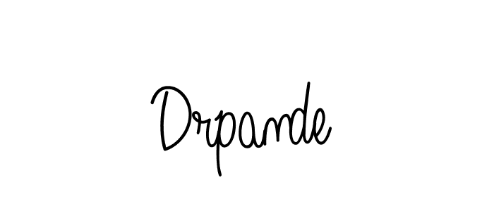 It looks lik you need a new signature style for name Drpande. Design unique handwritten (Angelique-Rose-font-FFP) signature with our free signature maker in just a few clicks. Drpande signature style 5 images and pictures png