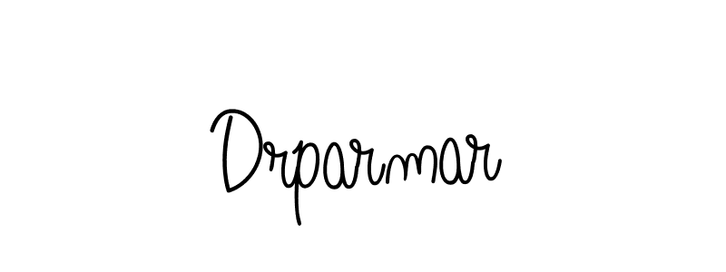 How to make Drparmar signature? Angelique-Rose-font-FFP is a professional autograph style. Create handwritten signature for Drparmar name. Drparmar signature style 5 images and pictures png