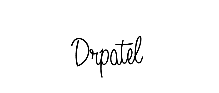 How to make Drpatel signature? Angelique-Rose-font-FFP is a professional autograph style. Create handwritten signature for Drpatel name. Drpatel signature style 5 images and pictures png