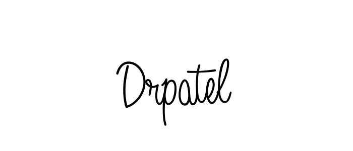 How to make Drpatel signature? Angelique-Rose-font-FFP is a professional autograph style. Create handwritten signature for Drpatel name. Drpatel signature style 5 images and pictures png