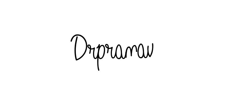 Create a beautiful signature design for name Drpranav. With this signature (Angelique-Rose-font-FFP) fonts, you can make a handwritten signature for free. Drpranav signature style 5 images and pictures png