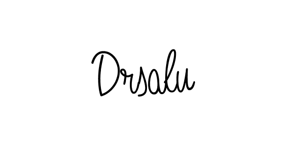 Also we have Drsalu name is the best signature style. Create professional handwritten signature collection using Angelique-Rose-font-FFP autograph style. Drsalu signature style 5 images and pictures png