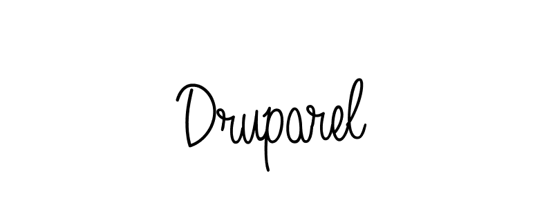 Make a beautiful signature design for name Druparel. Use this online signature maker to create a handwritten signature for free. Druparel signature style 5 images and pictures png