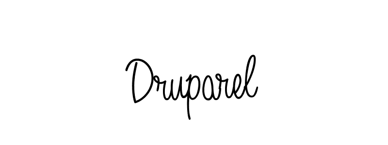 Also we have Druparel name is the best signature style. Create professional handwritten signature collection using Angelique-Rose-font-FFP autograph style. Druparel signature style 5 images and pictures png