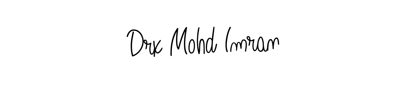 How to Draw Drx Mohd Imran signature style? Angelique-Rose-font-FFP is a latest design signature styles for name Drx Mohd Imran. Drx Mohd Imran signature style 5 images and pictures png