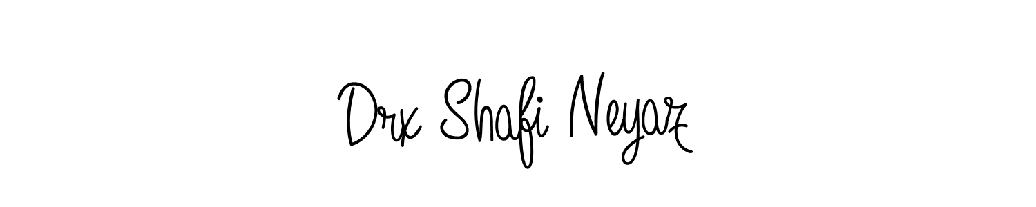 Also You can easily find your signature by using the search form. We will create Drx Shafi Neyaz name handwritten signature images for you free of cost using Angelique-Rose-font-FFP sign style. Drx Shafi Neyaz signature style 5 images and pictures png