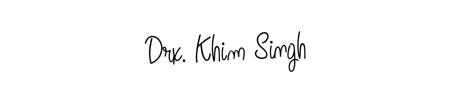 Best and Professional Signature Style for Drx. Khim Singh. Angelique-Rose-font-FFP Best Signature Style Collection. Drx. Khim Singh signature style 5 images and pictures png