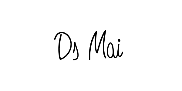 Create a beautiful signature design for name Ds Mai. With this signature (Angelique-Rose-font-FFP) fonts, you can make a handwritten signature for free. Ds Mai signature style 5 images and pictures png