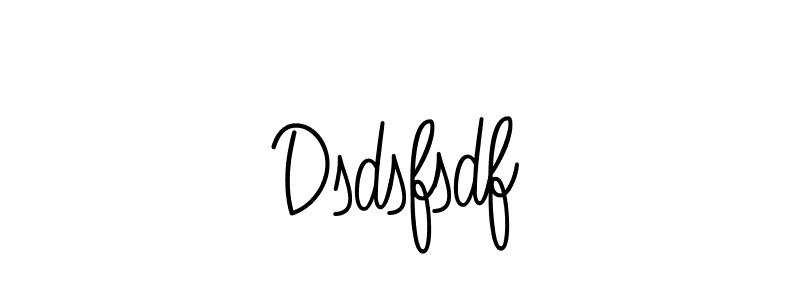 Use a signature maker to create a handwritten signature online. With this signature software, you can design (Angelique-Rose-font-FFP) your own signature for name Dsdsfsdf. Dsdsfsdf signature style 5 images and pictures png
