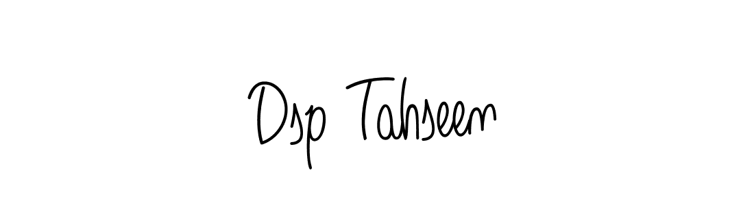 How to Draw Dsp Tahseen signature style? Angelique-Rose-font-FFP is a latest design signature styles for name Dsp Tahseen. Dsp Tahseen signature style 5 images and pictures png