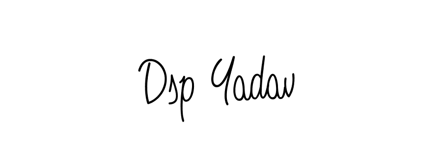 It looks lik you need a new signature style for name Dsp Yadav. Design unique handwritten (Angelique-Rose-font-FFP) signature with our free signature maker in just a few clicks. Dsp Yadav signature style 5 images and pictures png