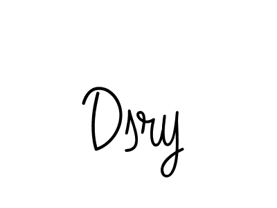 Use a signature maker to create a handwritten signature online. With this signature software, you can design (Angelique-Rose-font-FFP) your own signature for name Dsry. Dsry signature style 5 images and pictures png