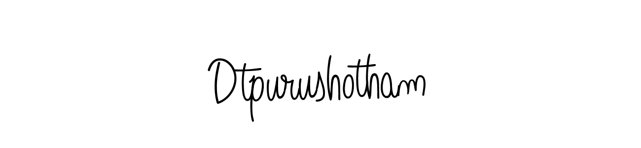 Also You can easily find your signature by using the search form. We will create Dtpurushotham name handwritten signature images for you free of cost using Angelique-Rose-font-FFP sign style. Dtpurushotham signature style 5 images and pictures png