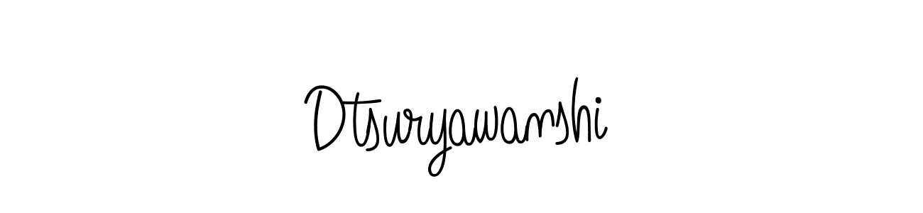 Make a beautiful signature design for name Dtsuryawanshi. Use this online signature maker to create a handwritten signature for free. Dtsuryawanshi signature style 5 images and pictures png