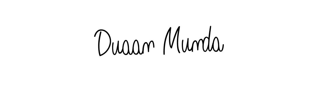 This is the best signature style for the Duaan Munda name. Also you like these signature font (Angelique-Rose-font-FFP). Mix name signature. Duaan Munda signature style 5 images and pictures png