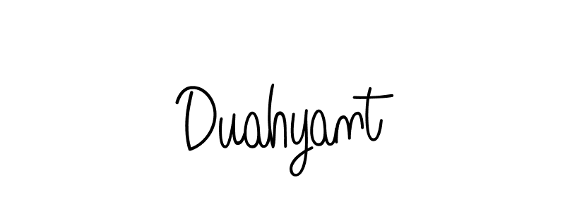 Check out images of Autograph of Duahyant name. Actor Duahyant Signature Style. Angelique-Rose-font-FFP is a professional sign style online. Duahyant signature style 5 images and pictures png
