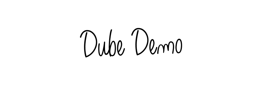 Once you've used our free online signature maker to create your best signature Angelique-Rose-font-FFP style, it's time to enjoy all of the benefits that Dube Demo name signing documents. Dube Demo signature style 5 images and pictures png