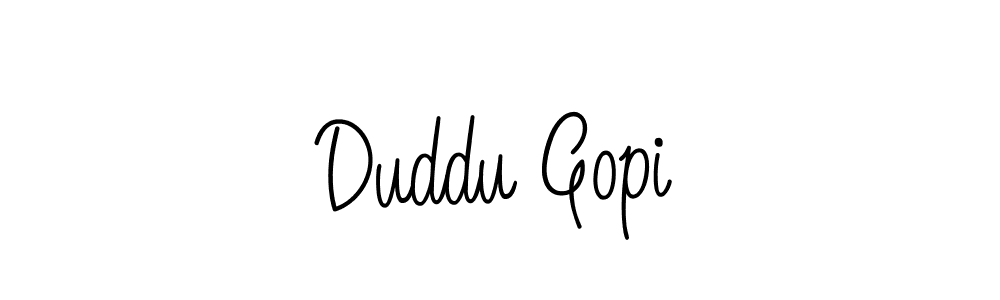 Make a short Duddu Gopi signature style. Manage your documents anywhere anytime using Angelique-Rose-font-FFP. Create and add eSignatures, submit forms, share and send files easily. Duddu Gopi signature style 5 images and pictures png