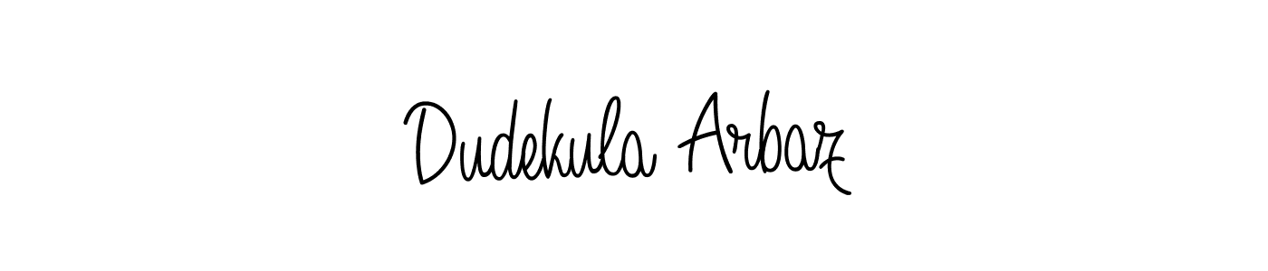 Best and Professional Signature Style for Dudekula Arbaz. Angelique-Rose-font-FFP Best Signature Style Collection. Dudekula Arbaz signature style 5 images and pictures png