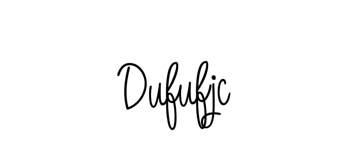 if you are searching for the best signature style for your name Dufufjc. so please give up your signature search. here we have designed multiple signature styles  using Angelique-Rose-font-FFP. Dufufjc signature style 5 images and pictures png