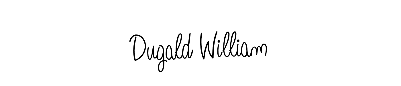 How to make Dugald William signature? Angelique-Rose-font-FFP is a professional autograph style. Create handwritten signature for Dugald William name. Dugald William signature style 5 images and pictures png