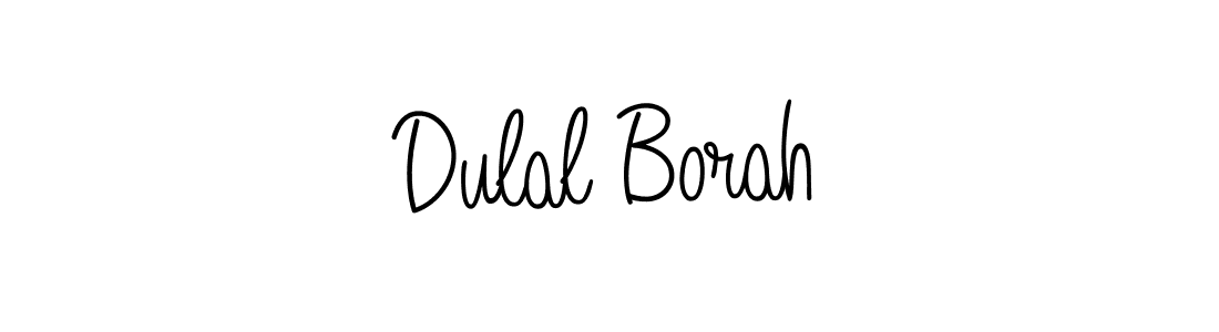 How to Draw Dulal Borah signature style? Angelique-Rose-font-FFP is a latest design signature styles for name Dulal Borah. Dulal Borah signature style 5 images and pictures png
