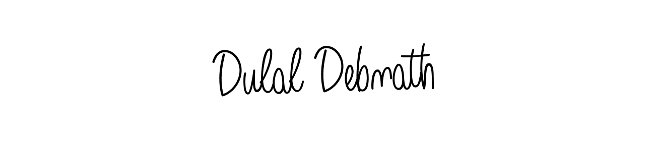 How to Draw Dulal Debnath signature style? Angelique-Rose-font-FFP is a latest design signature styles for name Dulal Debnath. Dulal Debnath signature style 5 images and pictures png