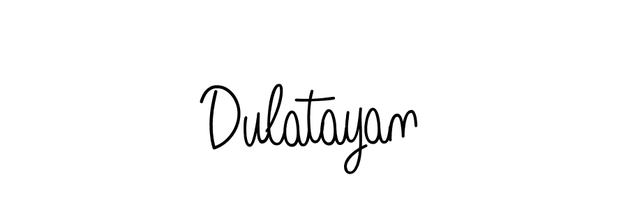 if you are searching for the best signature style for your name Dulatayan. so please give up your signature search. here we have designed multiple signature styles  using Angelique-Rose-font-FFP. Dulatayan signature style 5 images and pictures png