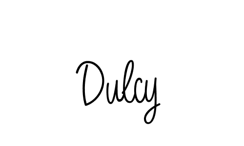 Best and Professional Signature Style for Dulcy. Angelique-Rose-font-FFP Best Signature Style Collection. Dulcy signature style 5 images and pictures png